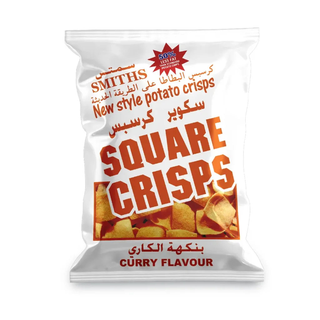 SQUARE CRISPS CURRY 20G - سكوير كريسبس بالكارى 20جم