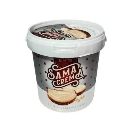 SAMA WHITE CHOCOLATE SPREAD 1 KG - سما شوكولاتة بيضاء 1 كجم