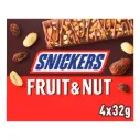 SNICKERS FRUIT &NUT 128 G - سنيكرس فواكة ومكسرات 128جم