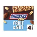 SNICKERS CRISP FRUIT &NUT 128 G - سنيكرس كريسب فواكة ومكسرات 128جم