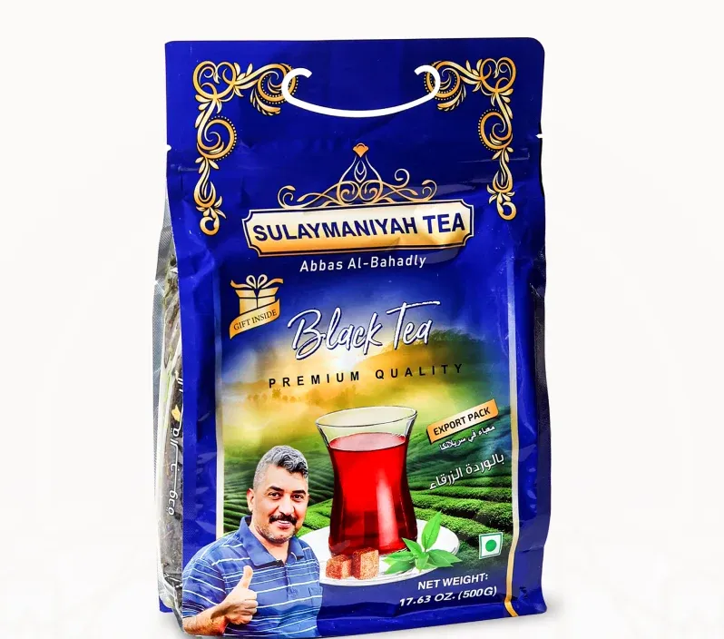 SULAYMANITAH BLACK TEA BLUE POUCH 500 G - شاى السليمانية كيس أزرق 500  جرام