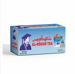 AL KBOUS BLACK TEA MEDALY 25 PCS - شاى الكبوس اسود ميداليات 25ظرف