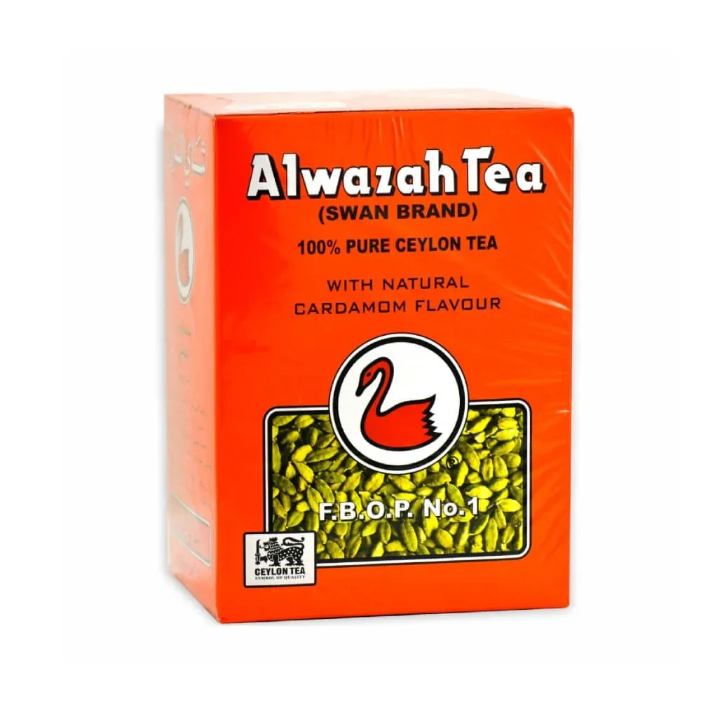AL WAZAH TEA CARDAMOM FLAVOUR 500G - شاى الوزة بالهيل 500جرام