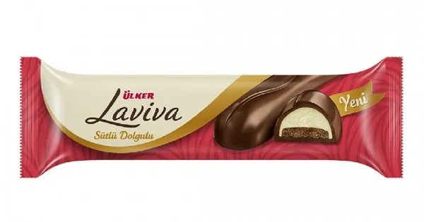 ULKER LAVIVA MILK CHOC BAR 6*24*35G - شكولاتة اولكر لافيفا بالحليب 35جم