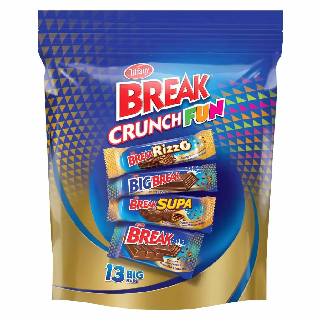 TIFFANY BREAK CRUNCH 313.5 G - شوكلاتة تيفاني بريك كرانش313.5 جرام