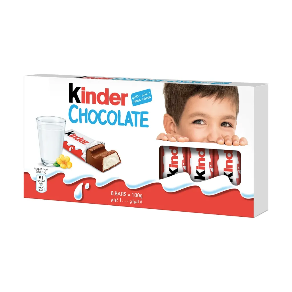 KINDER CHOCOLATE 100G - شوكلاتة كندر 100  جم