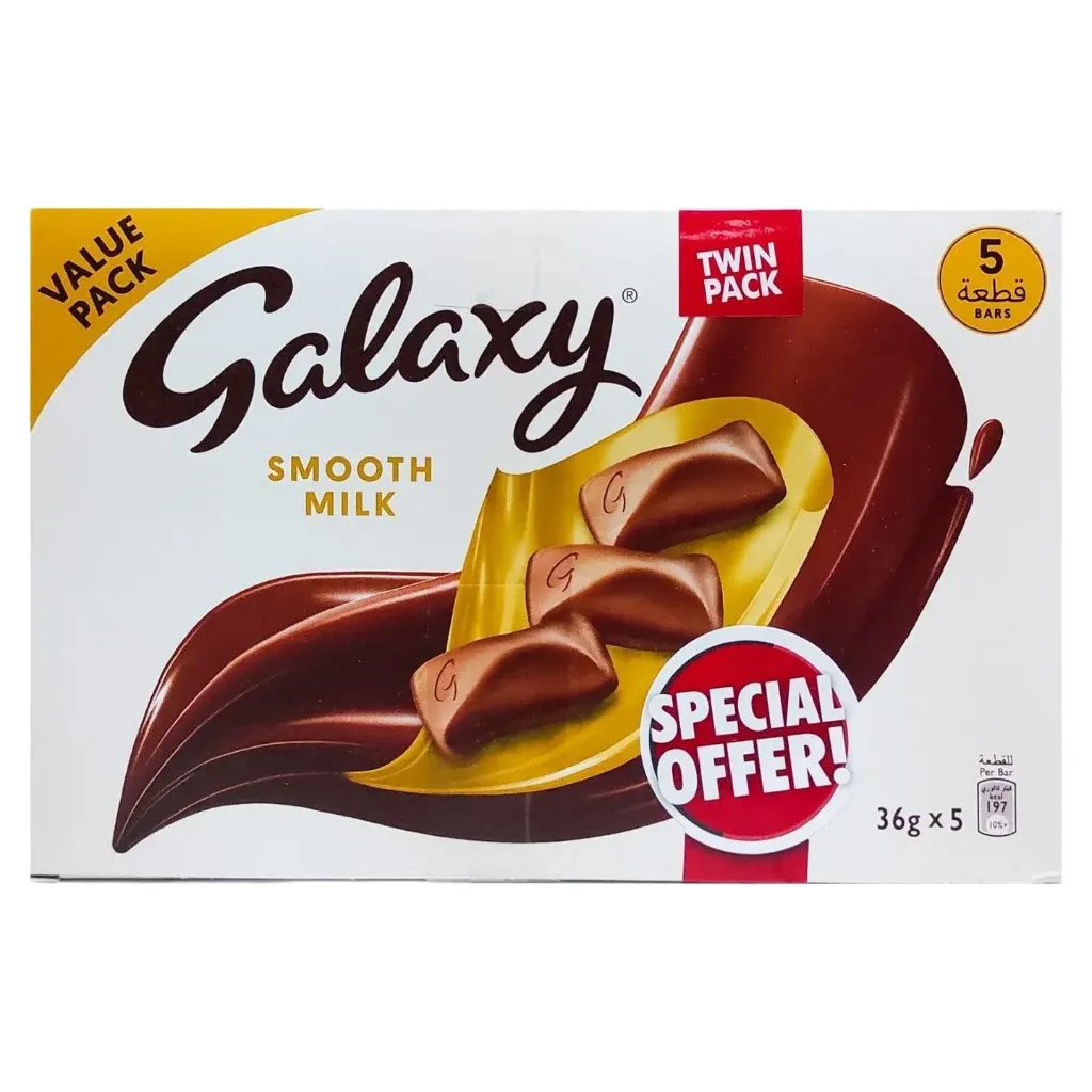 GLALAXY 5PACK*2 (180G*2) - شوكولاتة 5باك *2 (180ج*2)