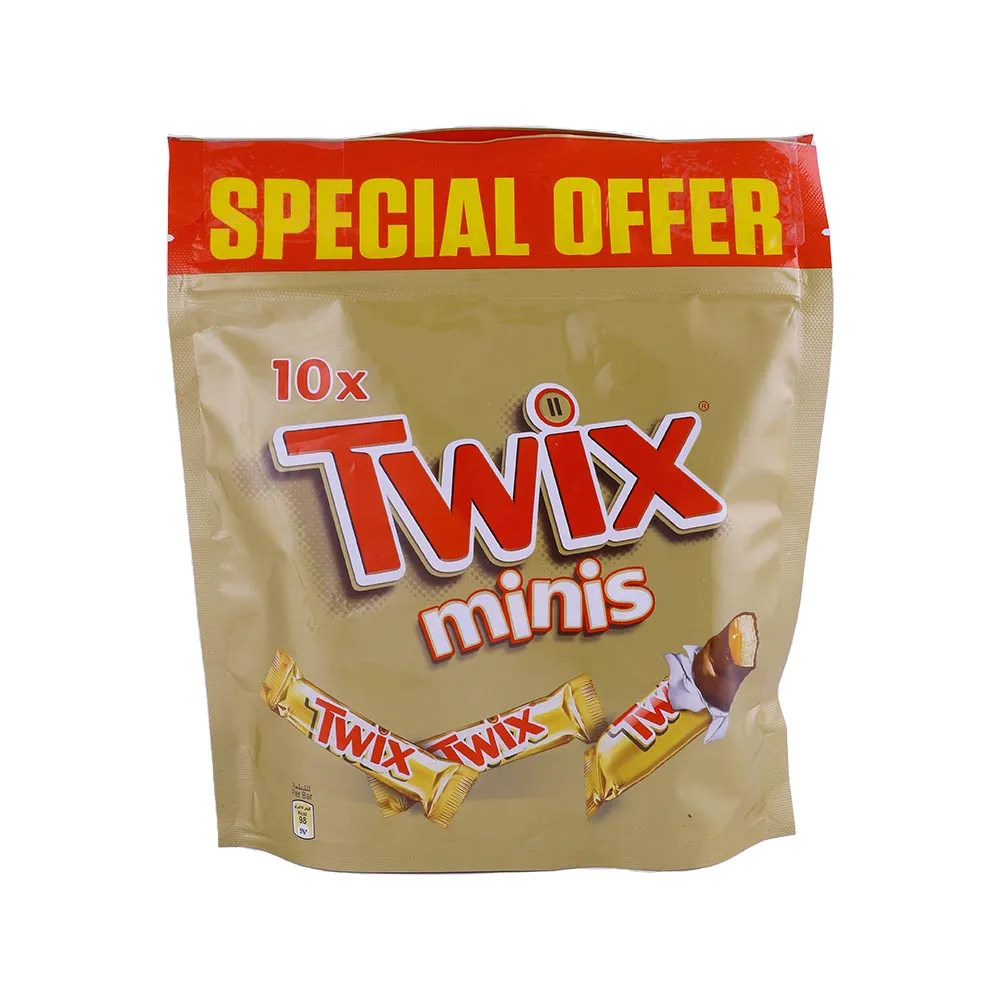 TWIX MINI 200G*2P - شوكولاتة تويكس ميني 200ج*2