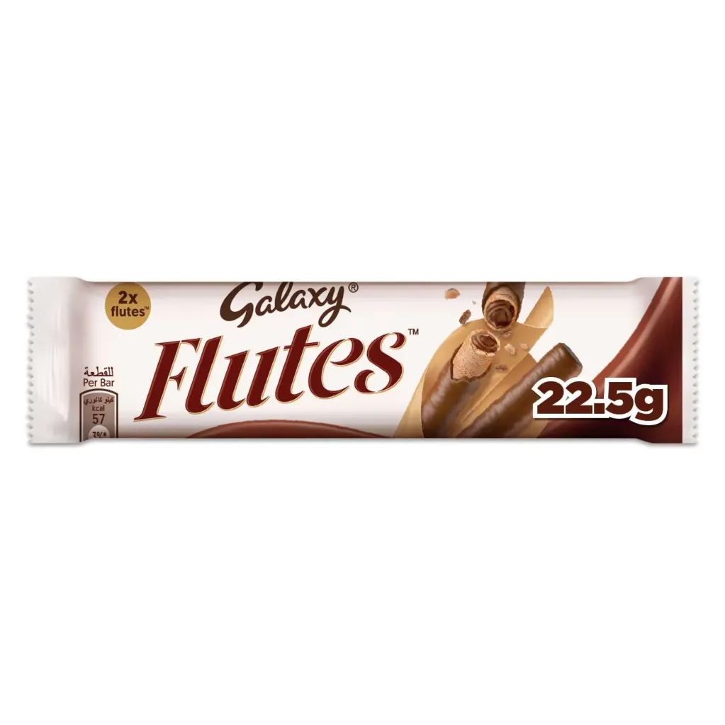 GALAXY FLUTES 22.5G*36 - شوكولاتة جالكسي فلوتس 22.5ج*36