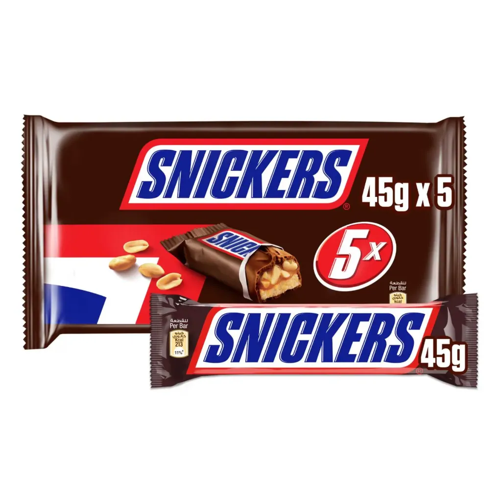SNICKERS CHOCOLATE OFFER 3 PACK*5 PCS - SNICKERS CHOCOLATE OFFER 3 PACK *5 PCS