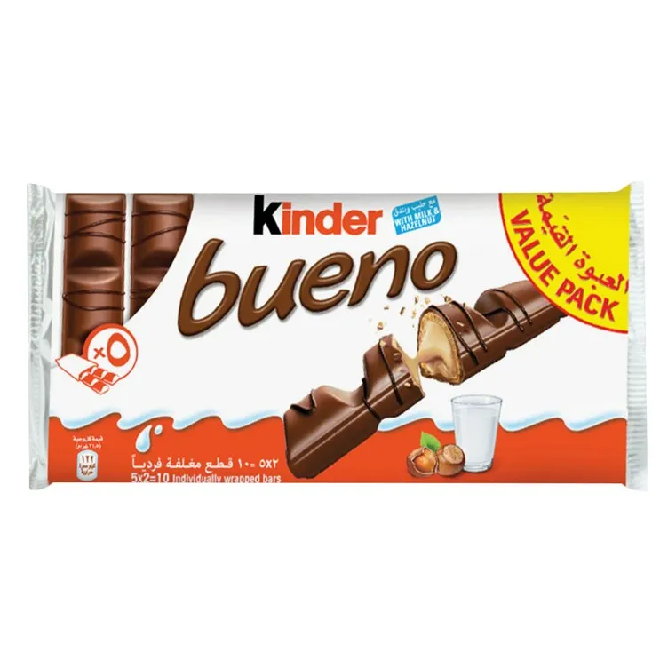 KINDER BUENO PACKET T5 215G - KINDER BUENO CHOCOLATE 5 PACK 215G