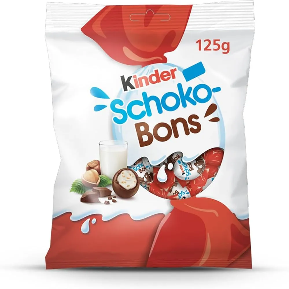 KINDER SCHOKOBONS 5*16*125G - شوكولاتة كيندر شوكو بونز 125ج
