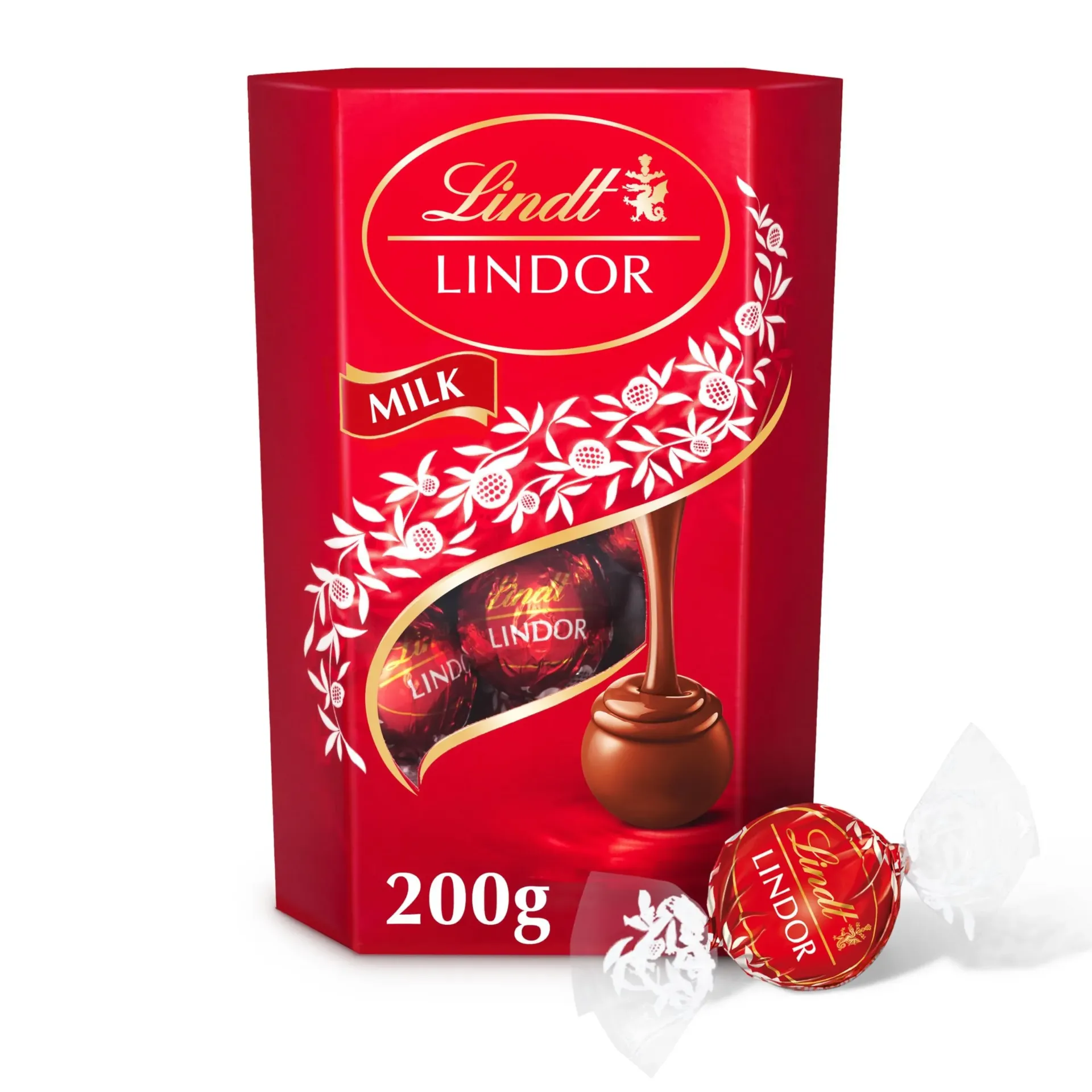 LINDOR ASSORTED WITH MILK 200G - شوكولاتة ليندور متنوعة بالحليب 200جم