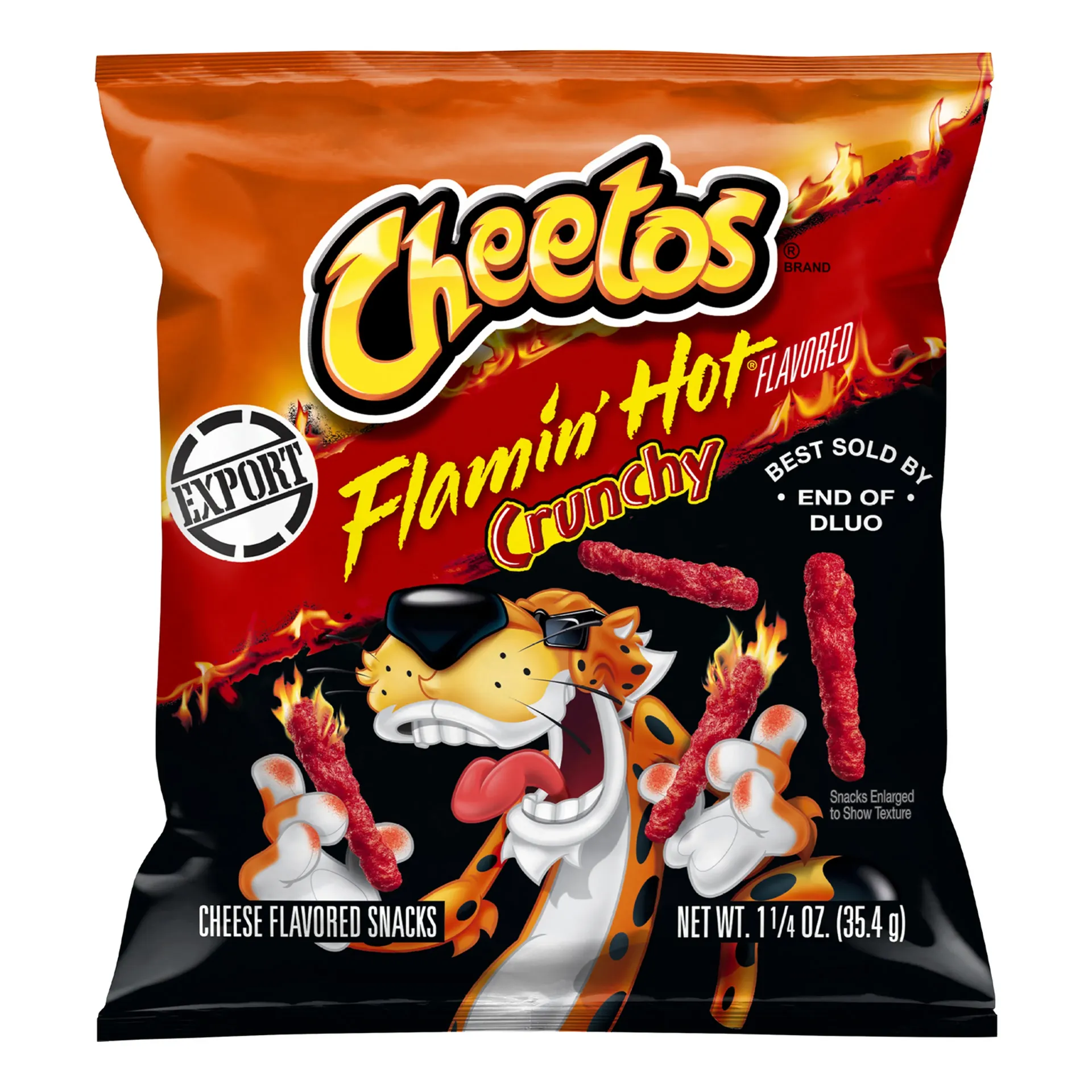 CHEETOS CRUNCHY FLAMIN HOT 35.4 G - شيتوس كرانشى حار 35.4 جم