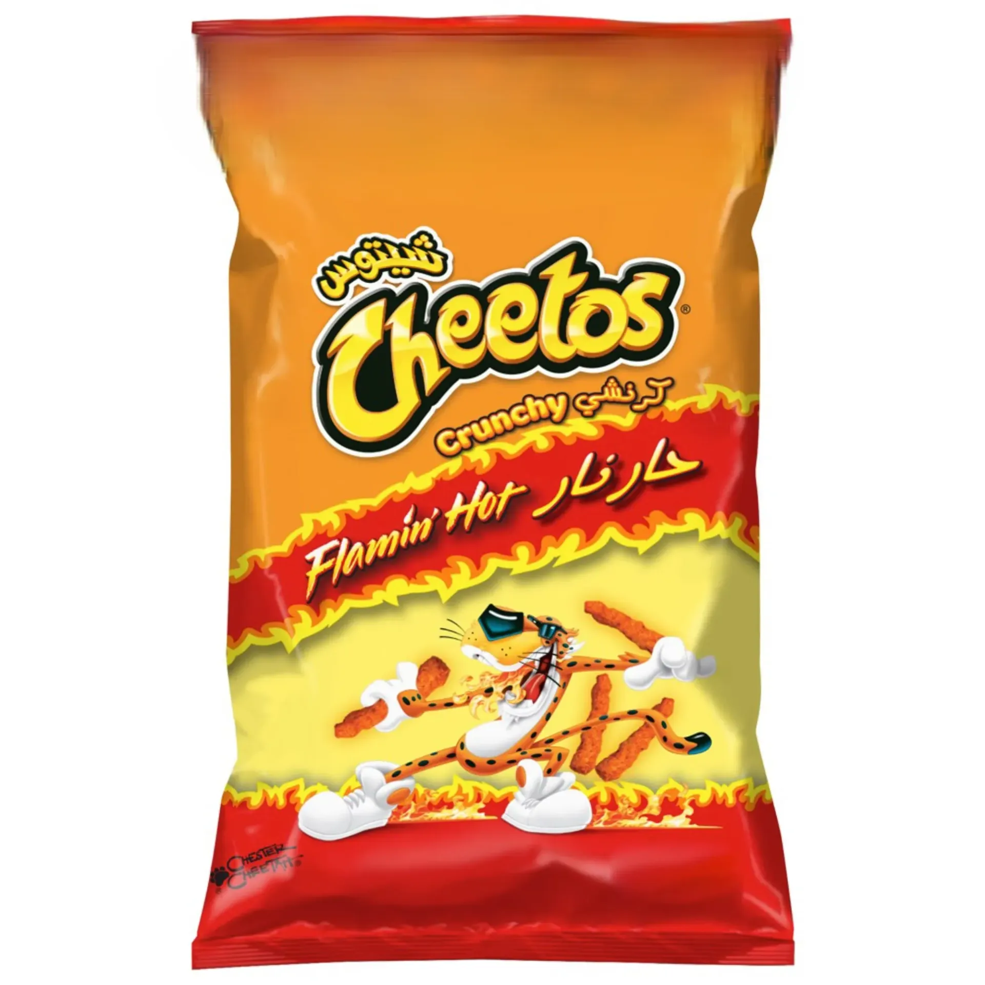 CHEETOS CRUNCHY FLAMIN HOT 115G - شيتوس كرانشي حار نار 115ج