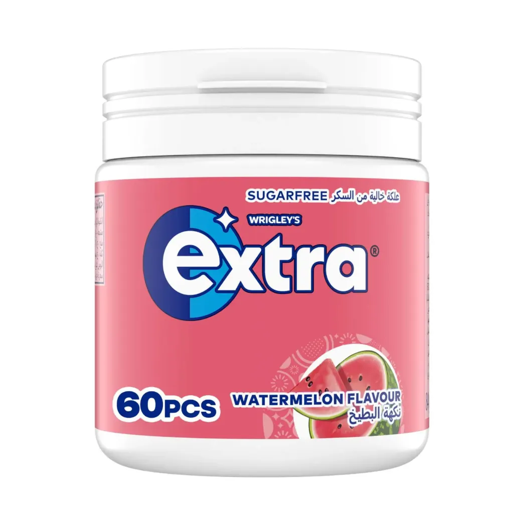 EXTRA Watermelon GUM 84G - علك اكسترا بنكهة البطيخ 84 جرام