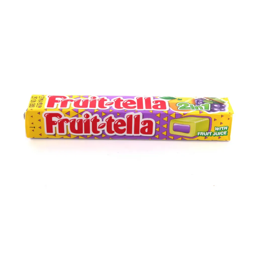 FRUITELLA CANDY GRAPE AND LEMON 36G - علك فروتيلا كاندي العنب والليمون 36G