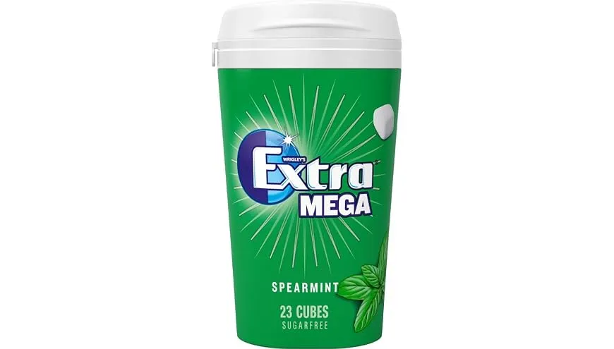 EXTRA MEGA SPEARMINT GUM 51.5 G - علكة اكسترا ميجا بالنعناع 51.5ج