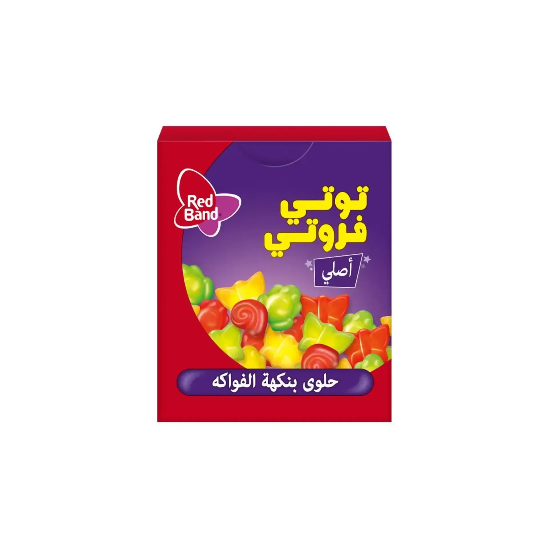 TUTTI FRUTTI ORIGINAL 30*18 G - علكة توتى فروتى الأصلى 30*18 جم