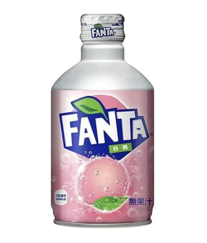 FANTA JAPAN 24*300ML WHITE PEACH - فانتا يباني 24*300ML بالخوخ الابيض