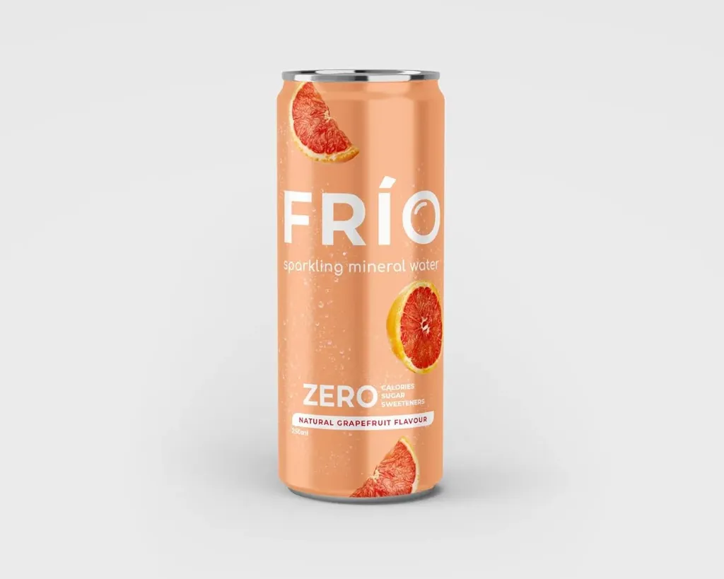 FRIO SPARKLING WATER GRAPEFRUIT 250 ML - فريو مياه فوارة بالجريب فروت 250 مل