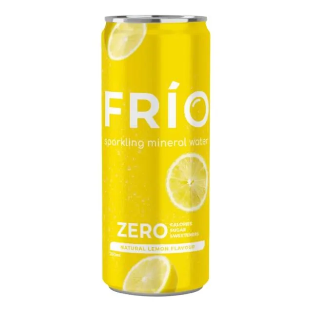 FRIO SPARKLING WATER LEMON 250 ML - فريو مياه فوارة بالليمون 250  مل