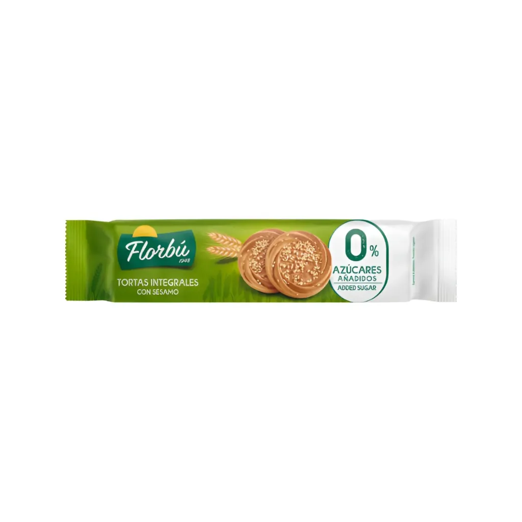 FLORBU TORTAS INTEGRALES 145 G - فلوربو بسكويت السمسم 145 جم