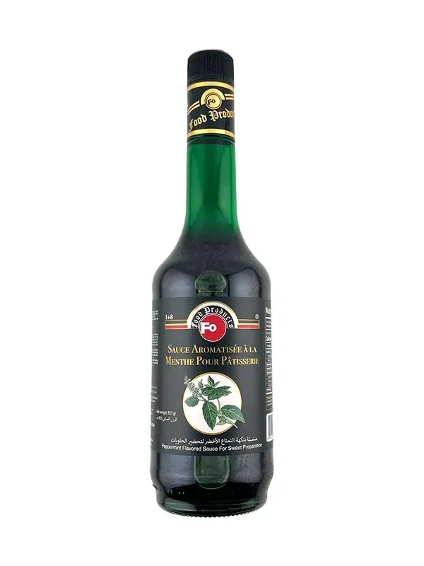 FO GREEN PEPPERMINT SAUCE 925G - فو سيرب النعناع الاخضر 925جم