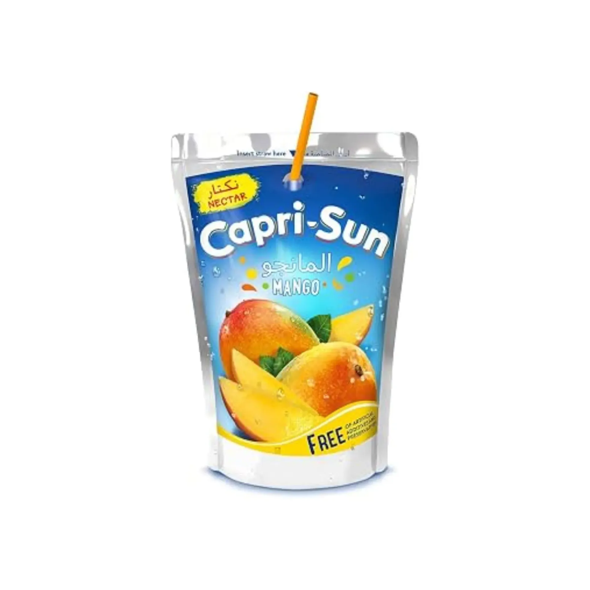 CAPRI SUN NECTAR MANGO 200 ML - كابرى سن نكتار مانجو 200مل