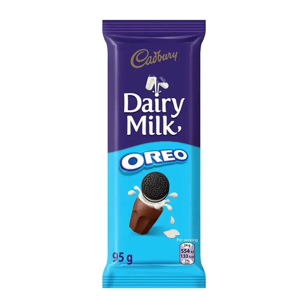 CADBURY DAIRYMILK OREO 95 G - كادبرى ديرى ميلك اوريو 95  جم