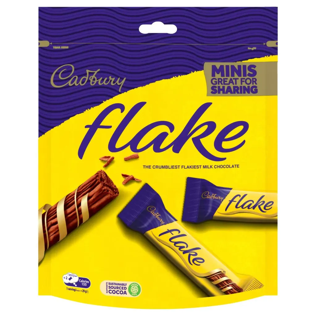 CADBURY FLAKE MINI 145.5 G - كادبورى فليك مينى 145.5جم