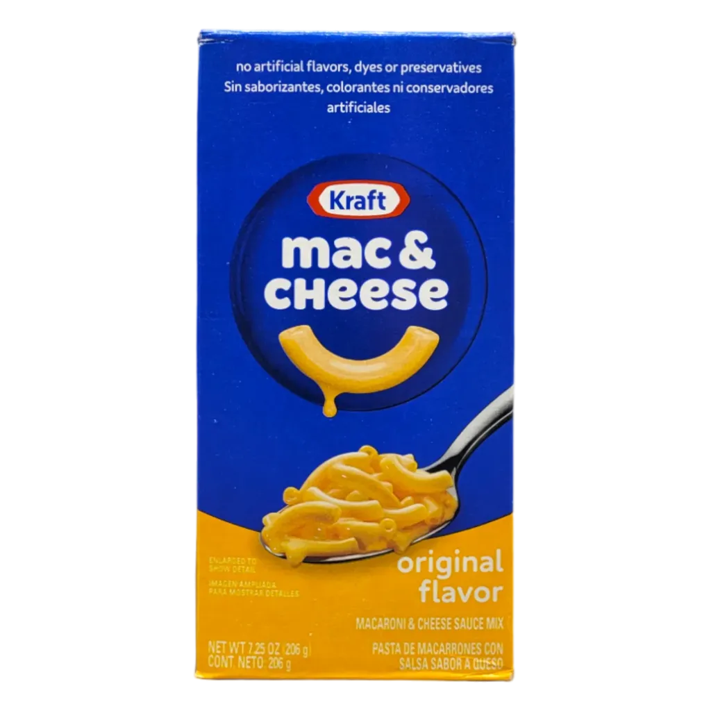 KRAFT MAC& CHEESE 206 G - كرافت ماكنشيز 206 جم