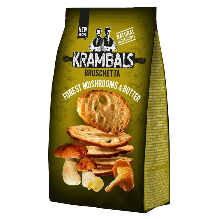 CRAMBALS Mushroom Butter Toast 70g - كرامبال خبز محمص بالفطر و الزبدة 70 جرام