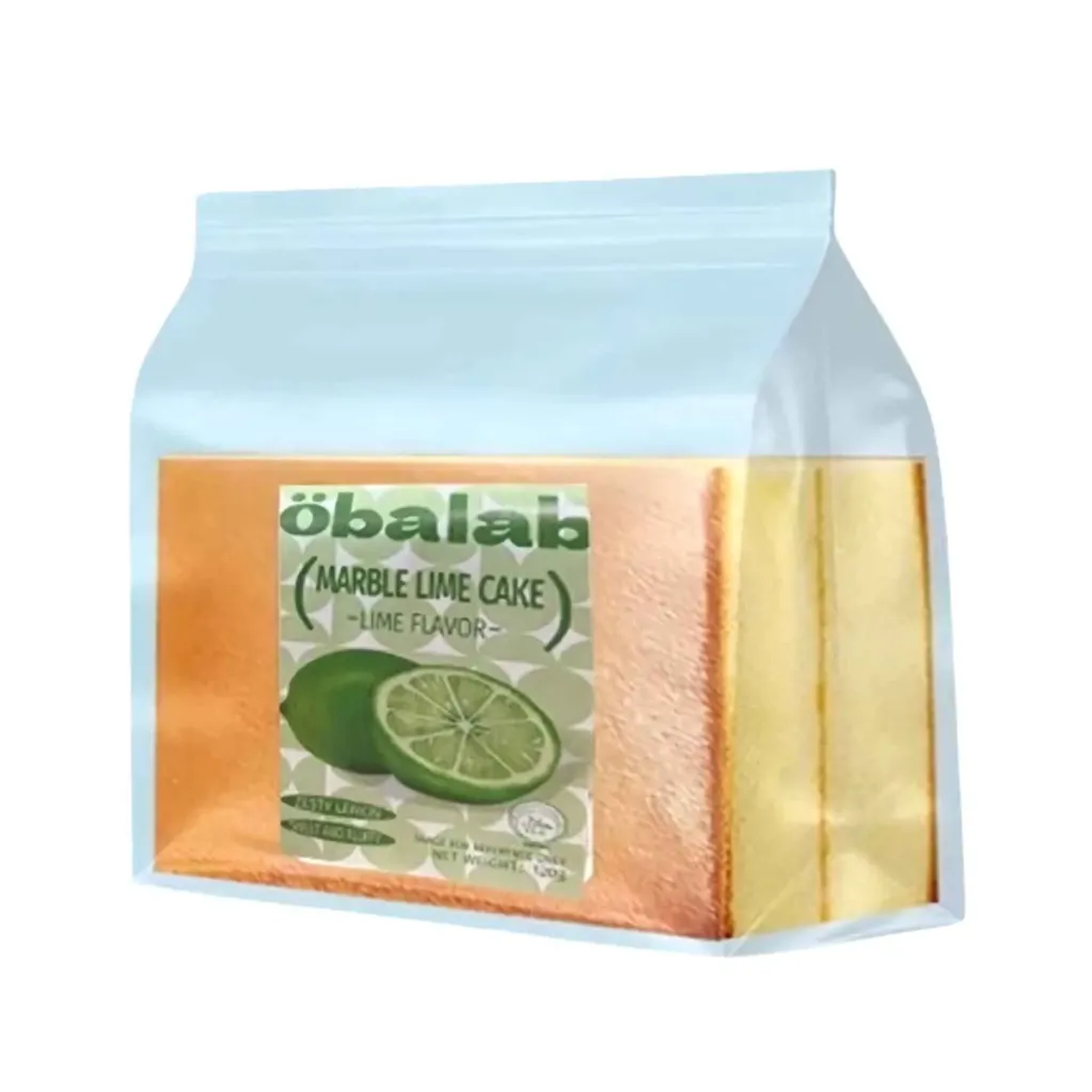 OBALAB CAKE LIME 120 G - كيك اوبالاب مربع ليمون 120  جم