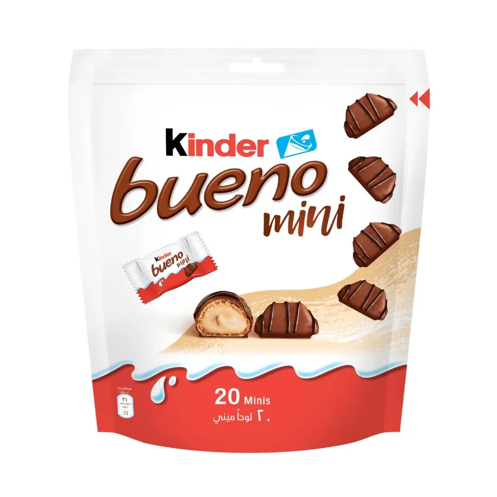 KINDER BUENO MINI 20P 2*12 - كيندر بيونو ميني 20عبوه