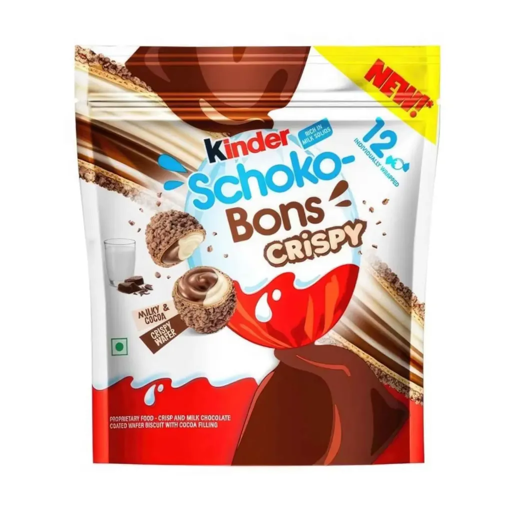 KINDER SCHOKO BONS CRISPY 67.2G - كيندر شوكو بونز كريسبي 67.2جم