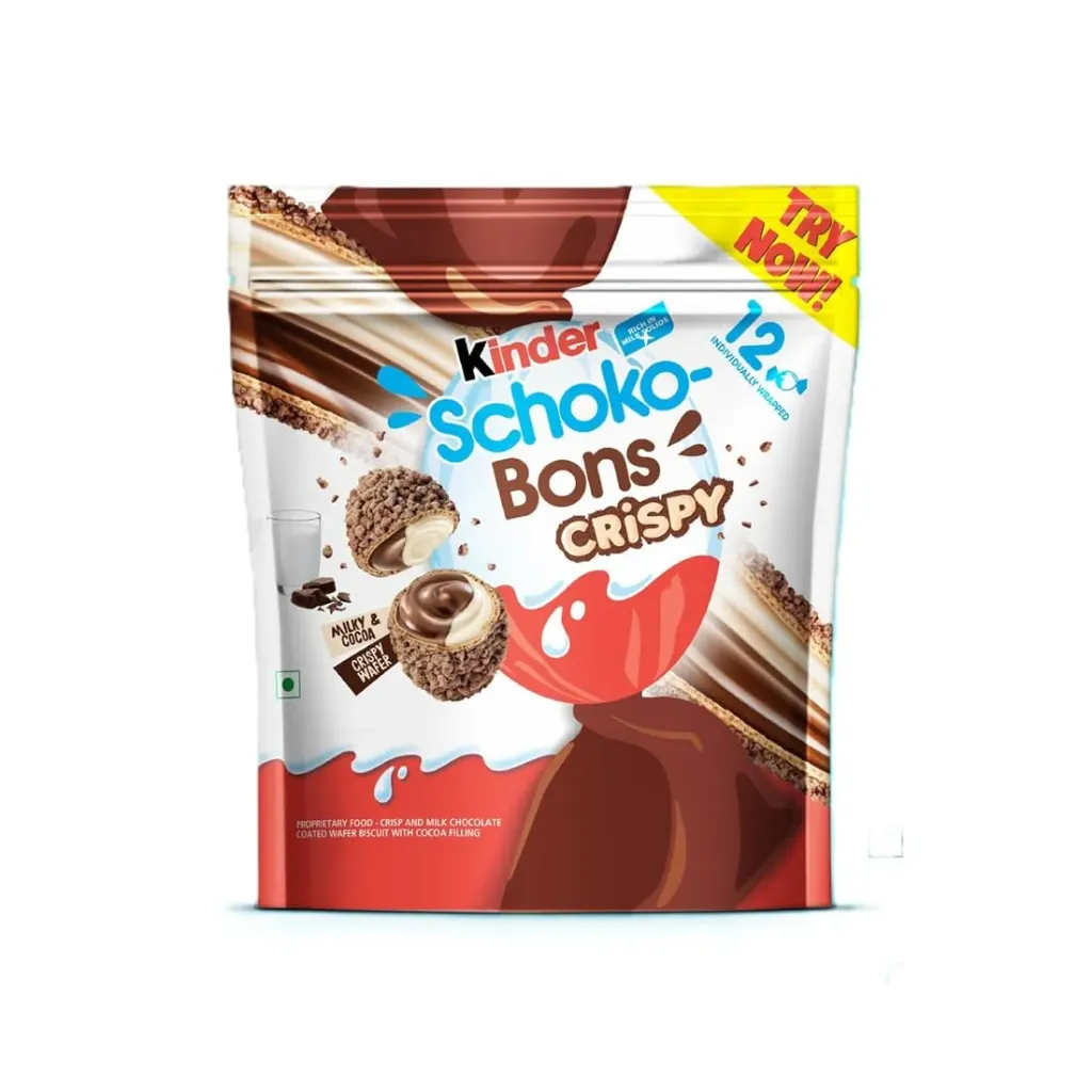 KINDER CHOCOBONS CRISPY 89 G - كيندر شوكو بونز كريسبى 89جم