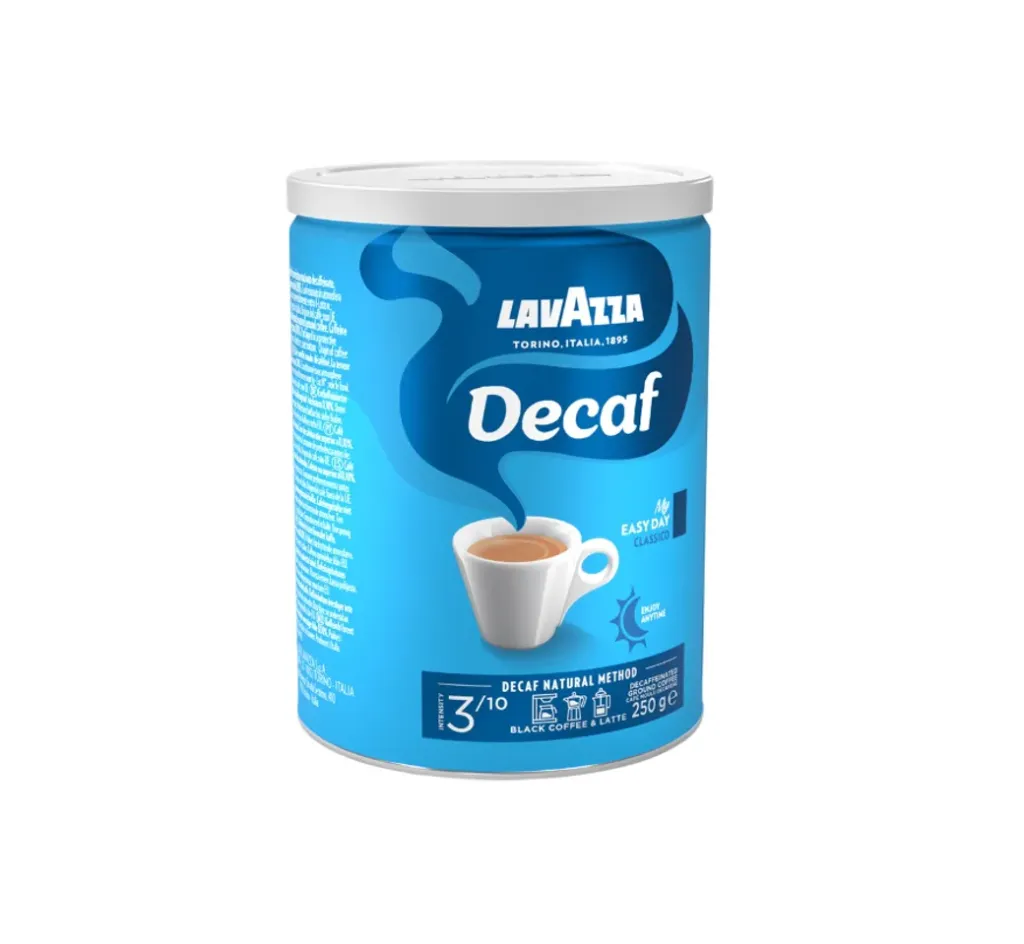 LAVAZZA DECAF COFFEE 250 G - لافازا قهوة ديكاف عبوة 250  جم