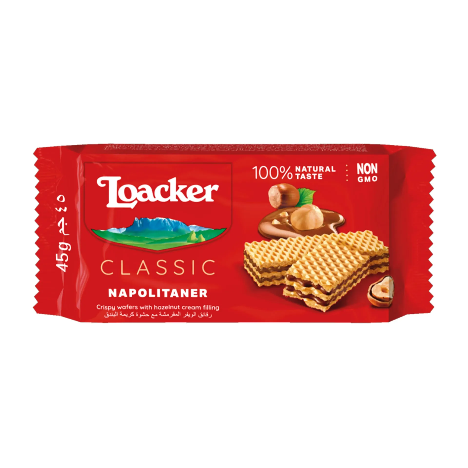 LOACKER NEPOLITANER 45G - لوكر ويفر نبوليتنير 45جم