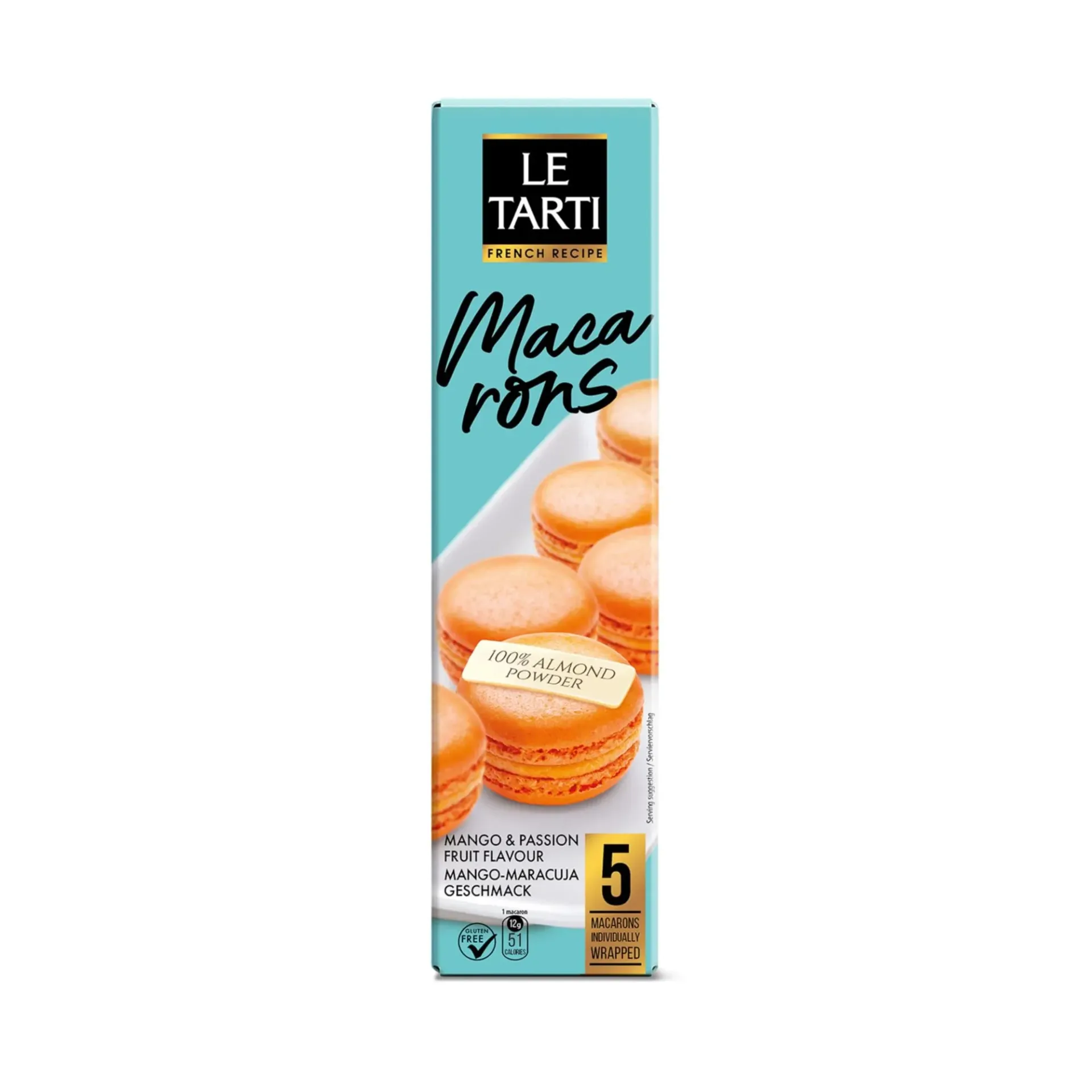 LE TARTI CAKE WITH MANGO 60G - لى تارتى كيك المكرونة بنكهة المانجو 60  جم