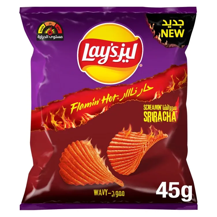 LAUYS LANI HOT 50*45G - ليز حار ونار 50*45ج
