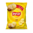 LAY'S CHIPS SALT 12G*21*6 - ليز شيبس بالملح 12جم*21*6