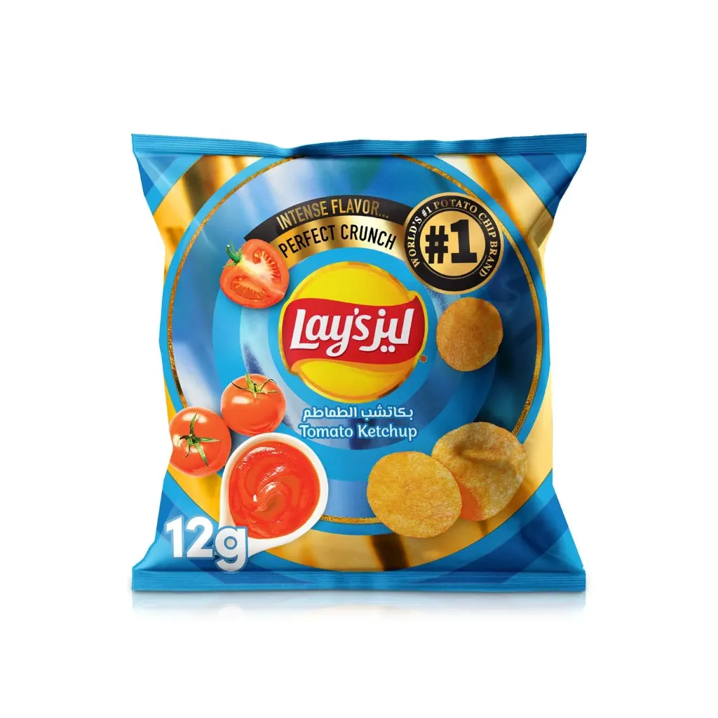 LAY'S CHIPS KETCHUP 12G - ليز شيبس كاتشب 12جم