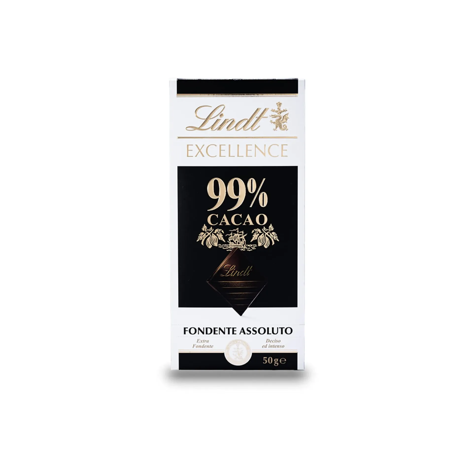 LINDT EXCELLENCE 99% 50 G - ليندت اكسلانس شوكولاتة 99% 50جم