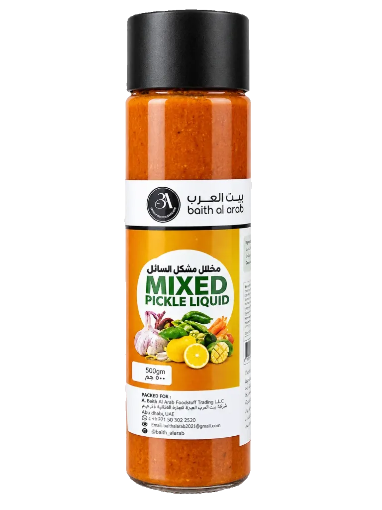 MIXED PIKLE 500G - مخلل ميكس مشكل 500 جرام