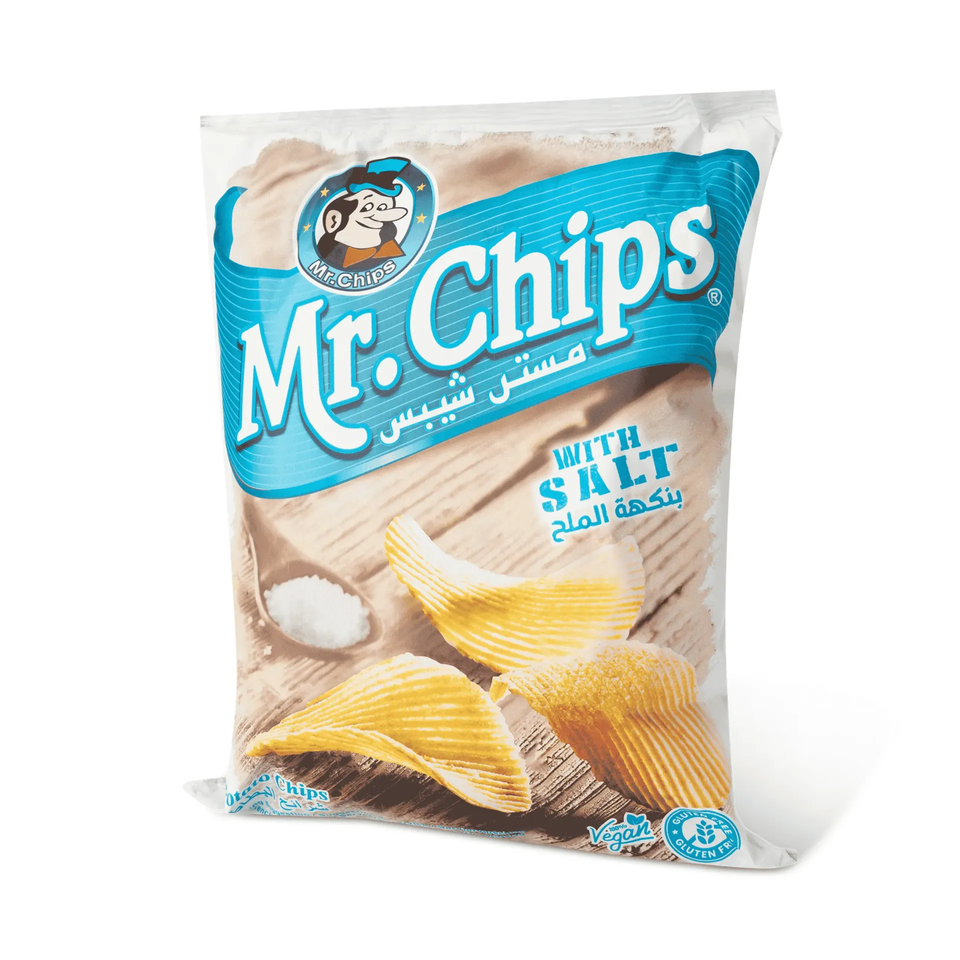 MR.CHIPS SALT 80G - مستر شيبس الملح 80جم