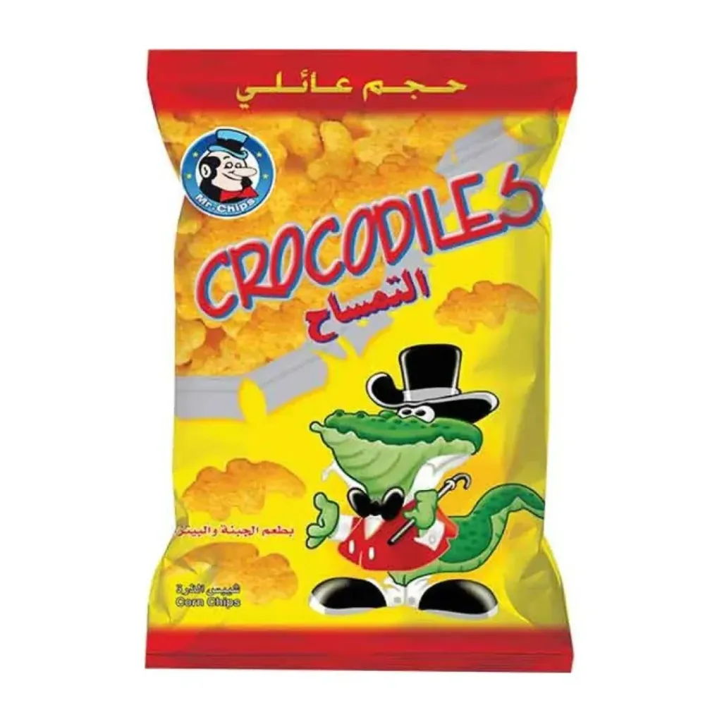 MR.CHIPS-CROCODILE- 20G - مستر شيبس جبنة 20جم