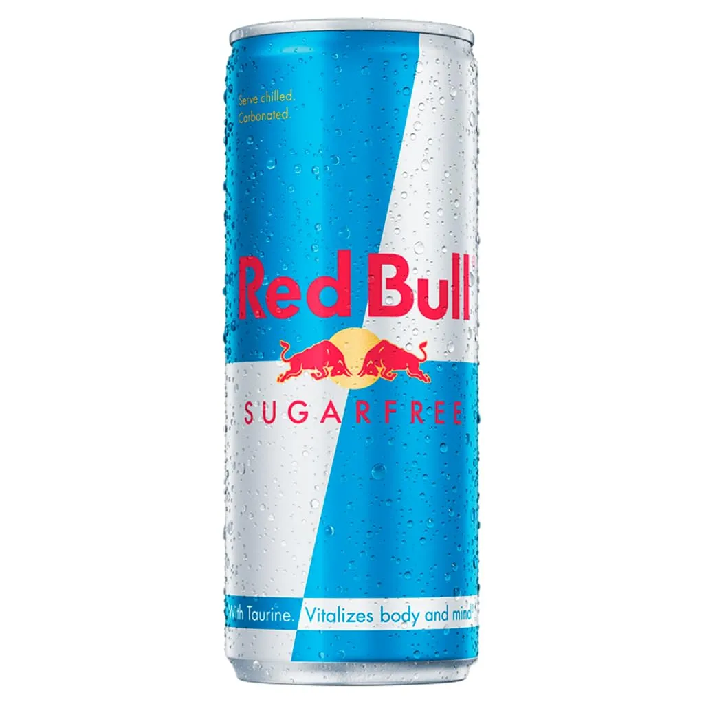 RED BULL NO SUGAR 250ML - مشروب طاقة ردبول بدون سكر 250مل