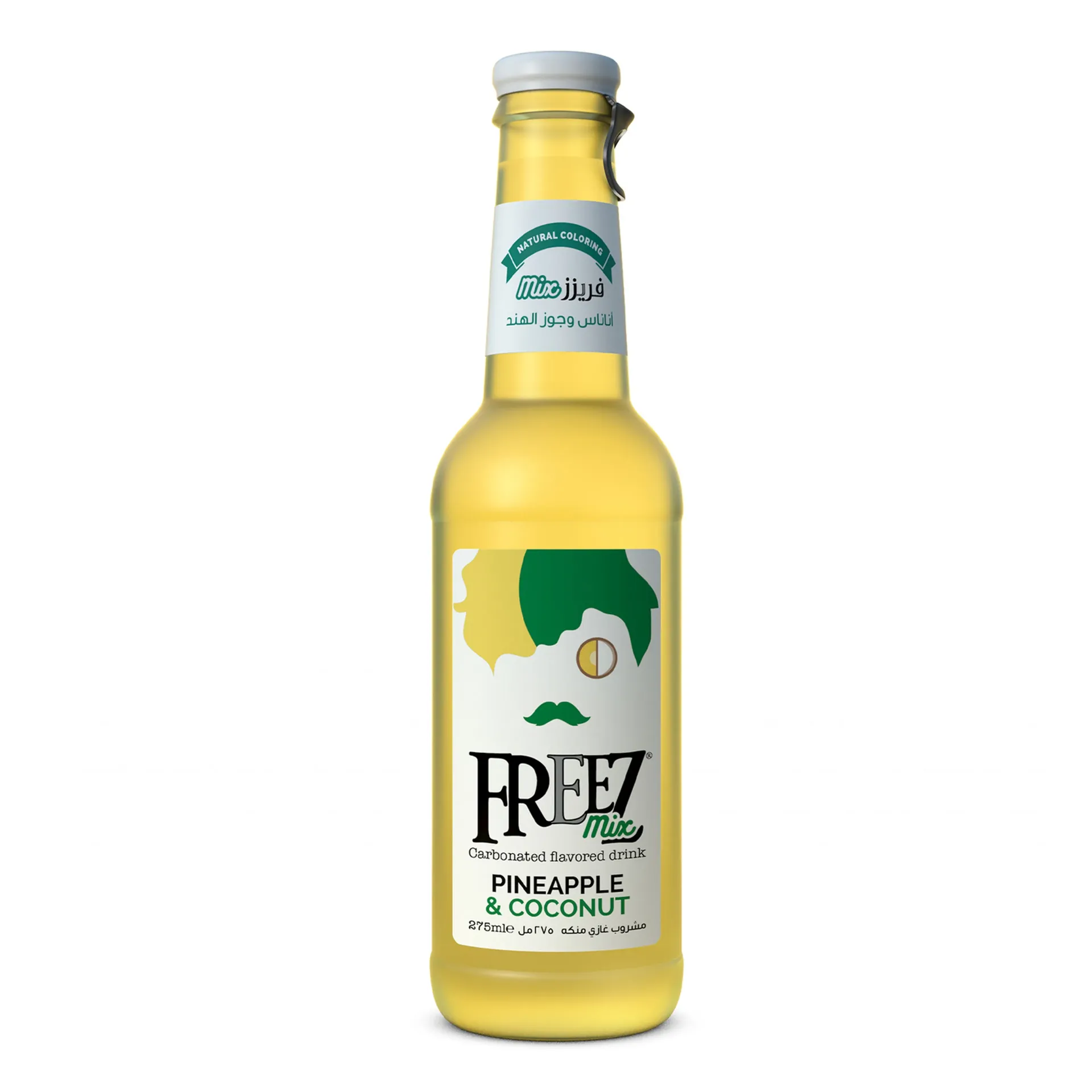 FREEZ PINNEAPPLE&COCONUT 24*275ML - مشروب فريز اناناس وجوز الهند 275ملل