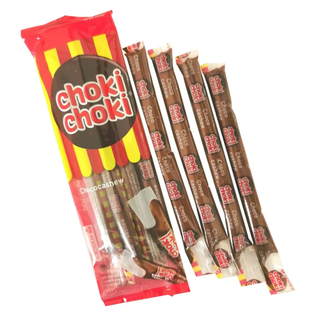 CHOKI CHOKI 12*8*3*12G - معجون شيكولاته شوكى شوكى 3قطع 12جرام
